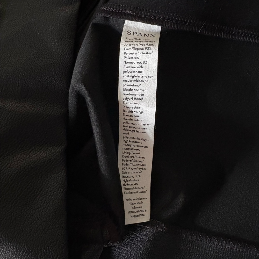 SPANX faux leather sheath dress - Picture 9 of 9
